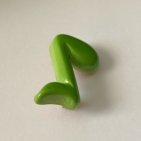 Vintage Music Note Pin / Brooch - Picture 3 of 7